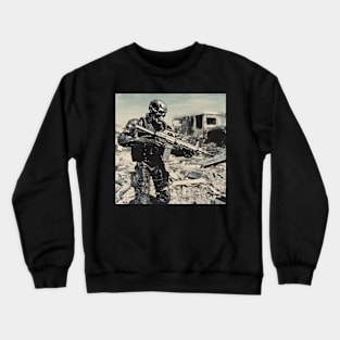 Cyborg Soldier Crewneck Sweatshirt